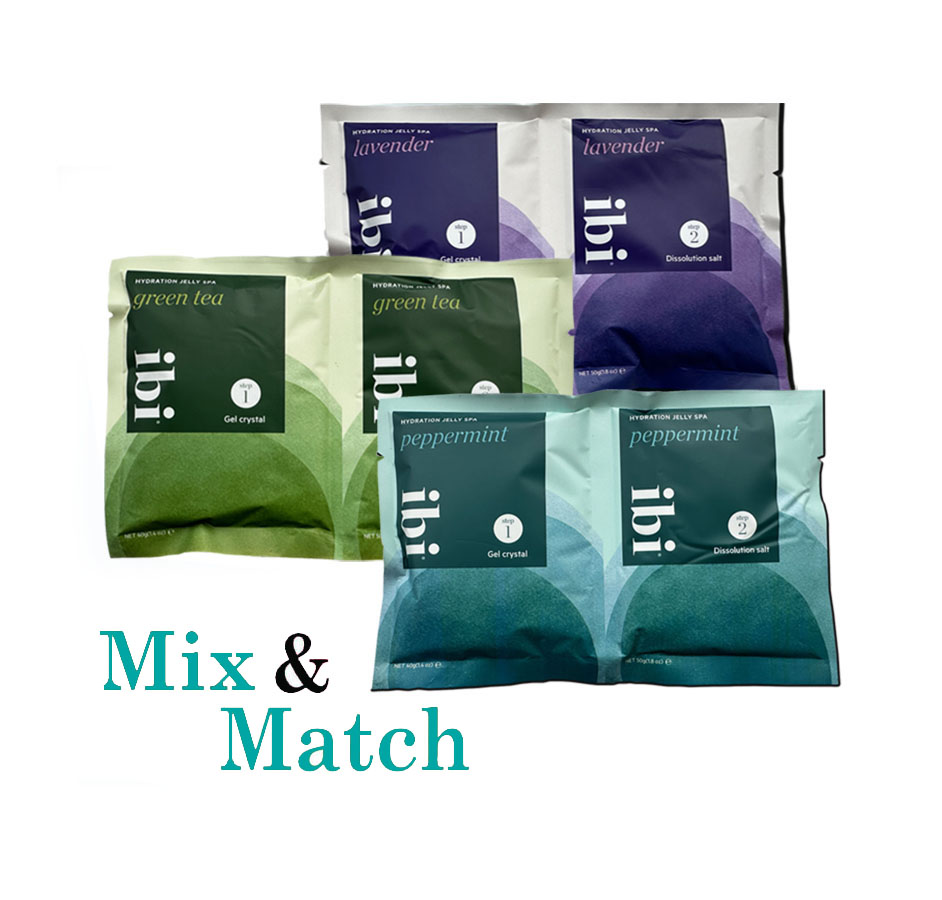 ibimembers.com: Mix & Match Jelly Spa Set ( 150 sets/ box)